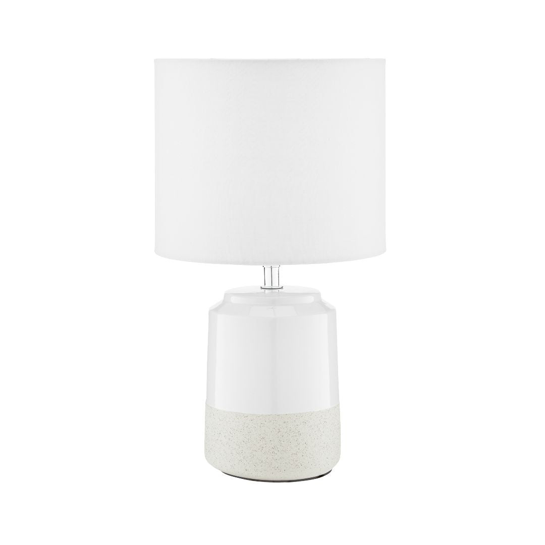 Pop White Ceramic Table Lamp