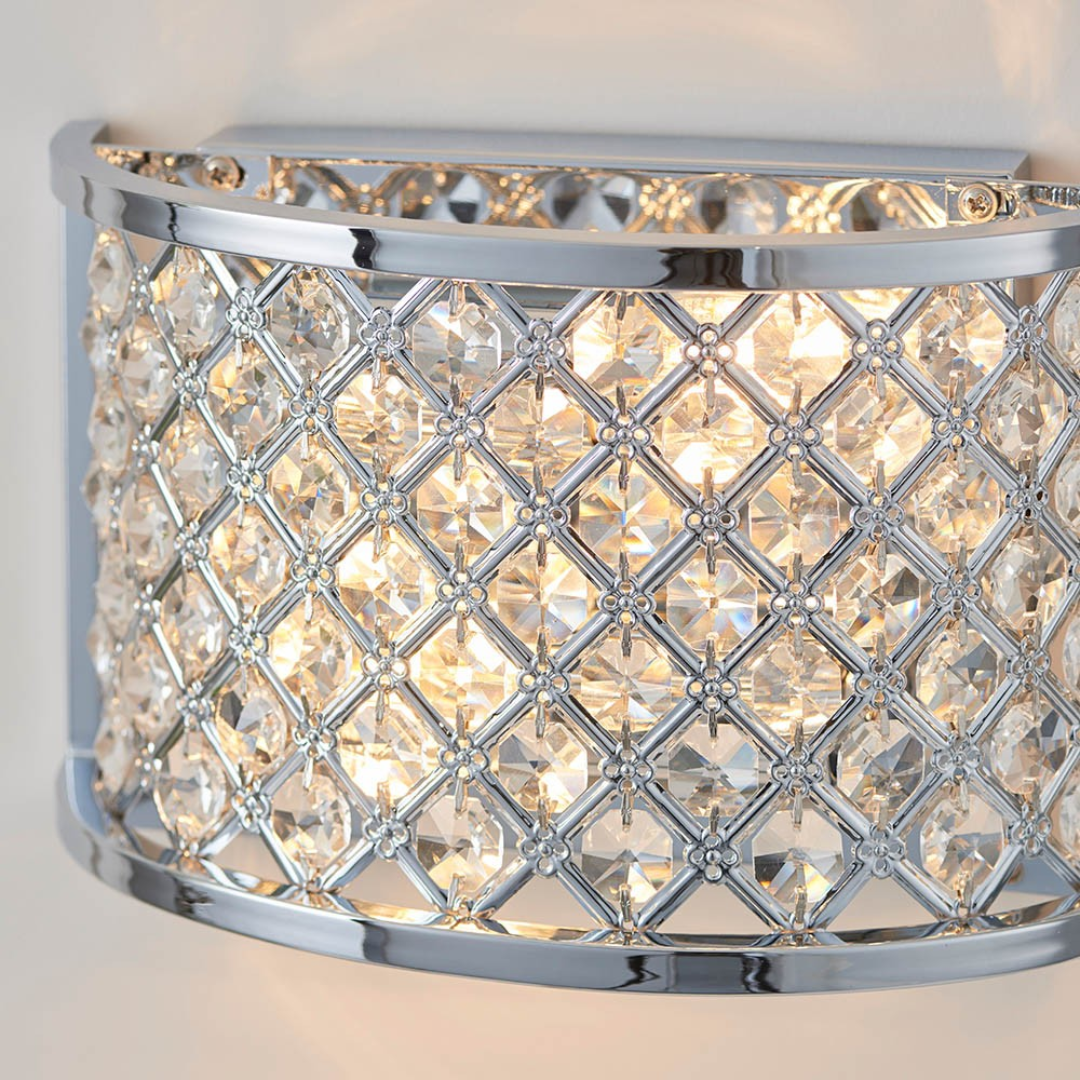 Hudson Crystal Wall Light