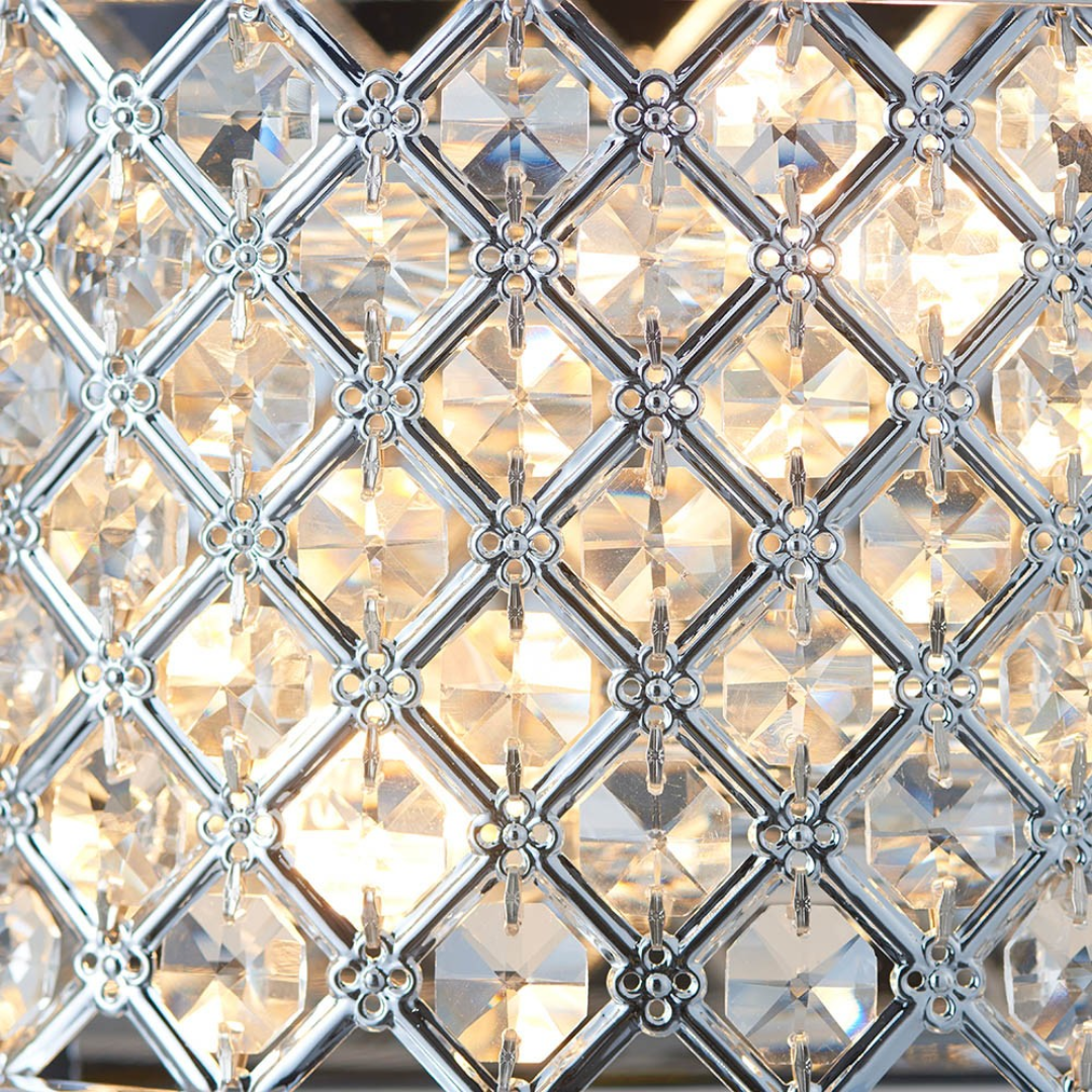 Hudson Crystal Wall Light