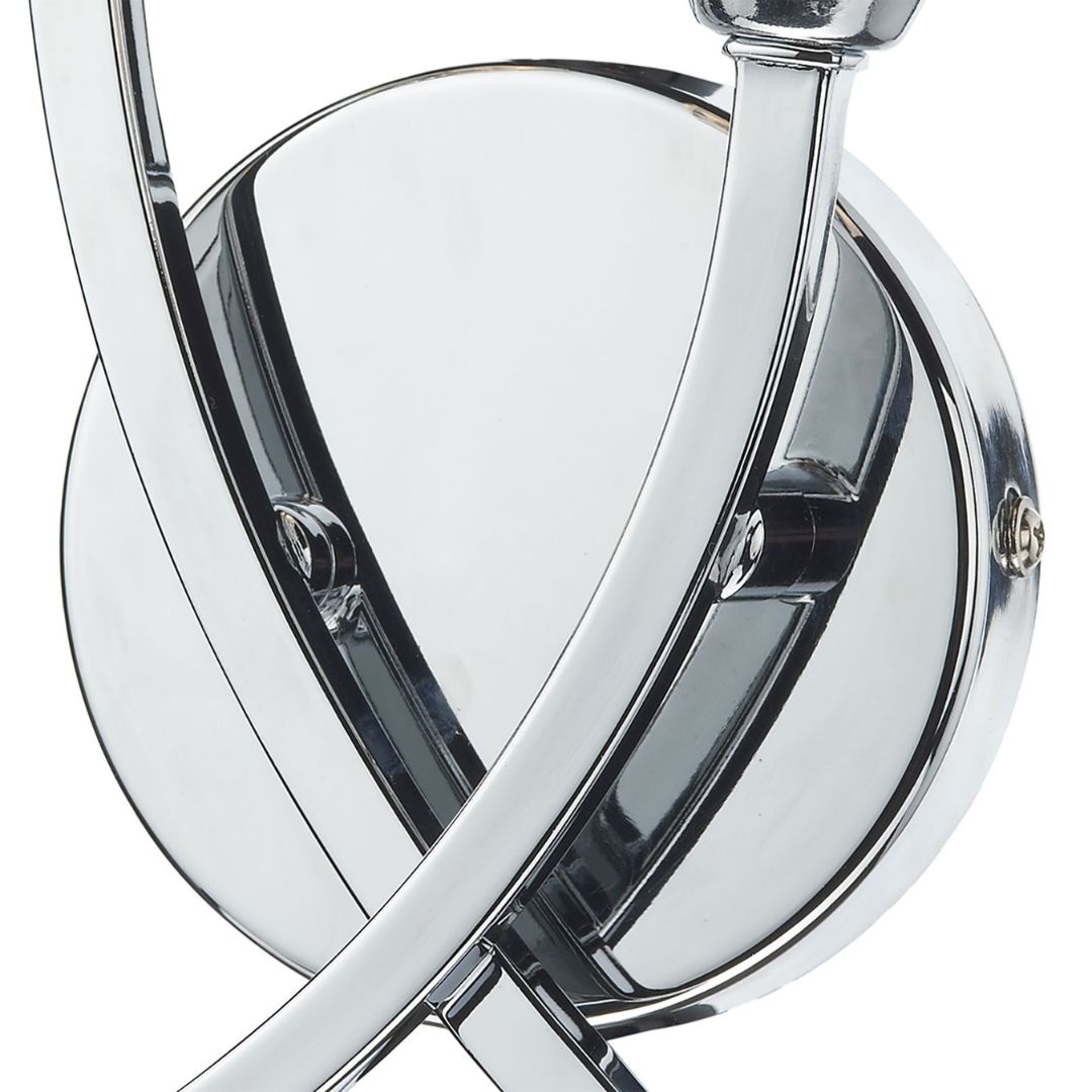 Icarus 2 Light Wall Light Polished Chrome