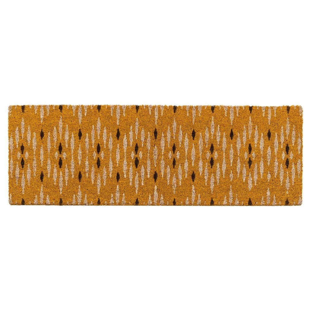 Ikat Coir Long Doormat
