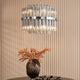 Imani 12-Light Polished Chrome Pendant