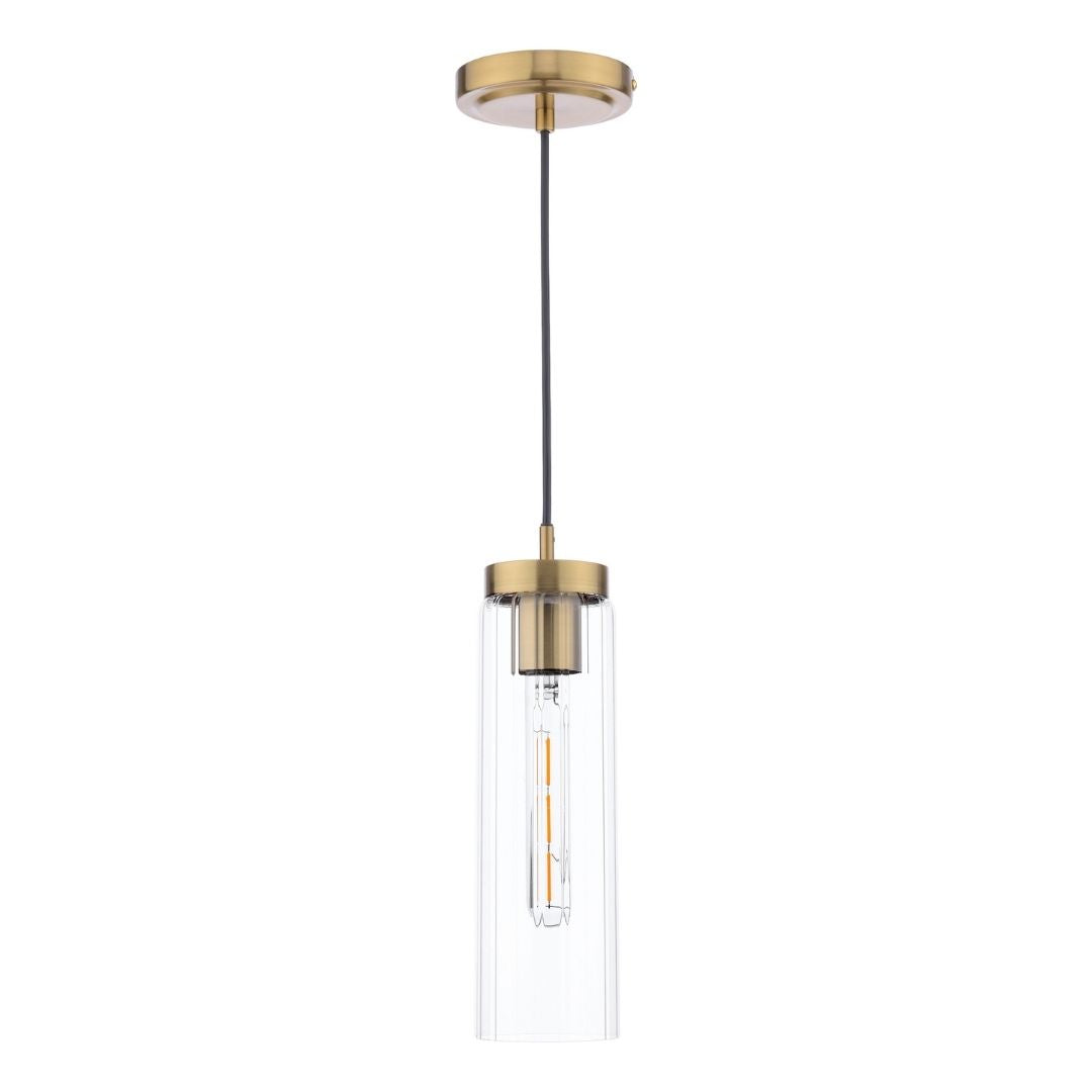 Jodelle Polished Bronze Ceiling Pendant