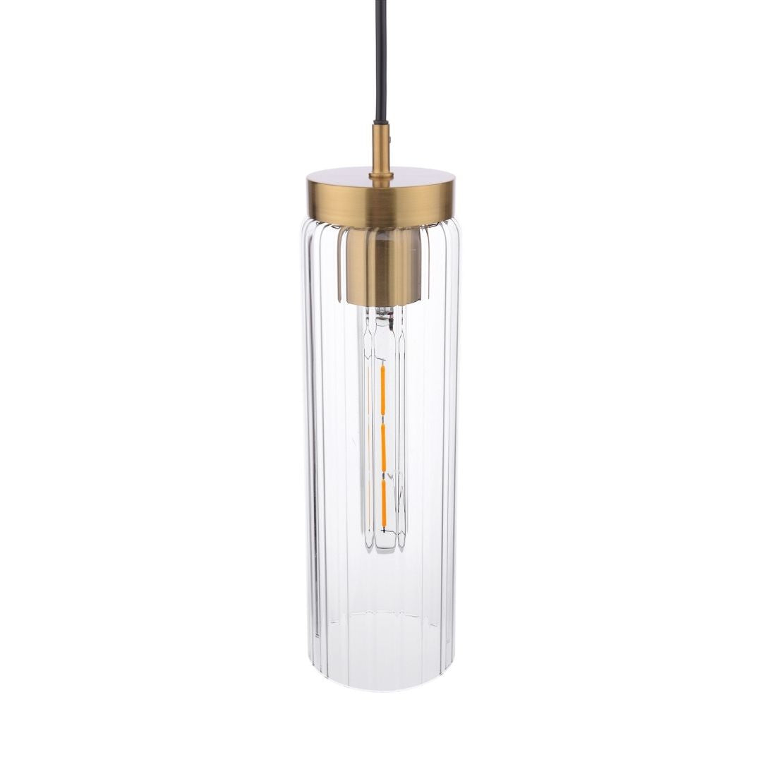 Jodelle Polished Bronze Ceiling Pendant