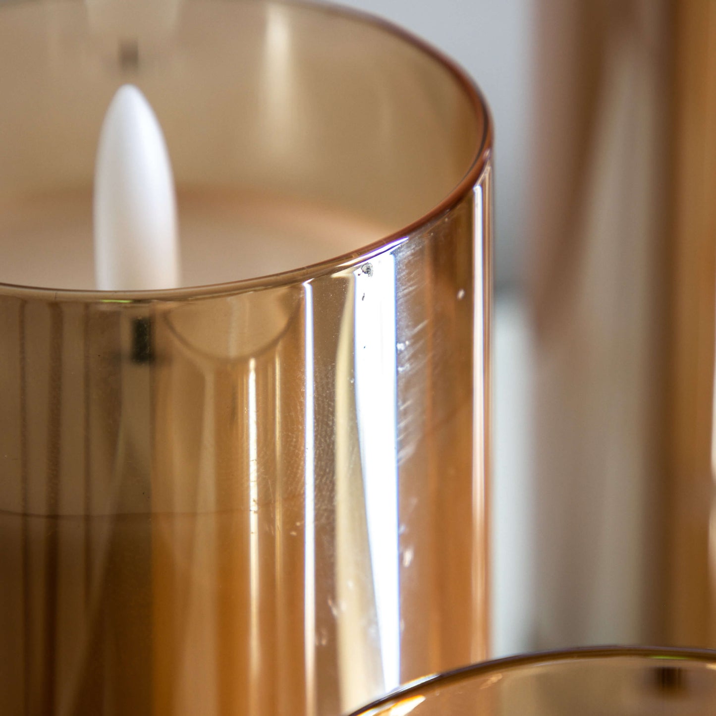 LED Candle Gold Votive (Set of 3)