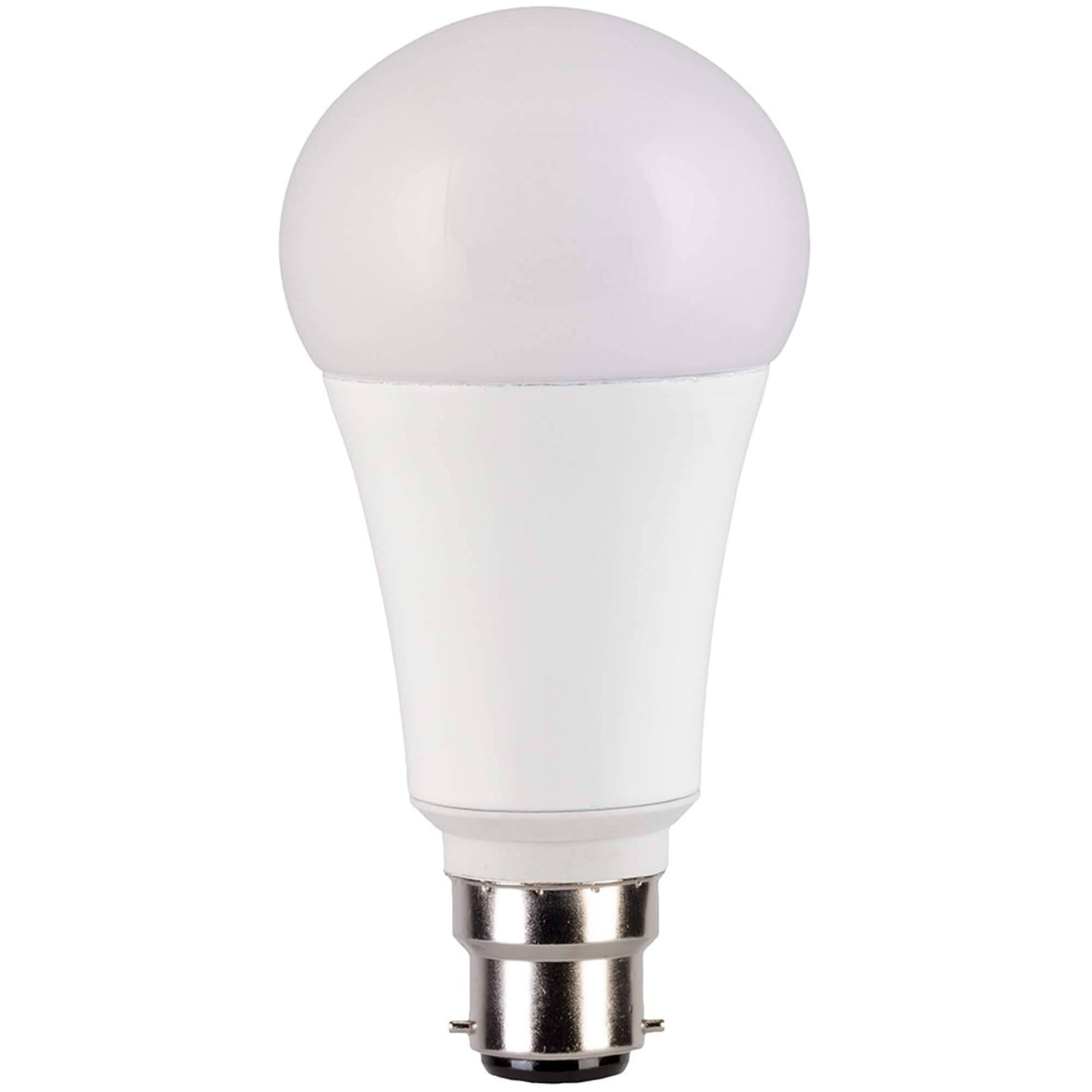 B22 15w LED Coated Warm White Dimmable Light Bulb