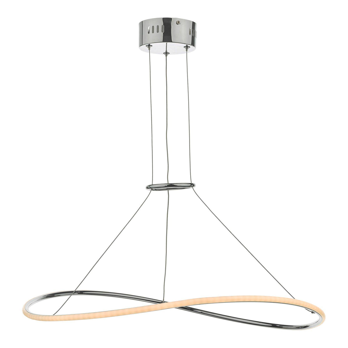 Lisette Polished Chrome LED Pendant Ceiling Light