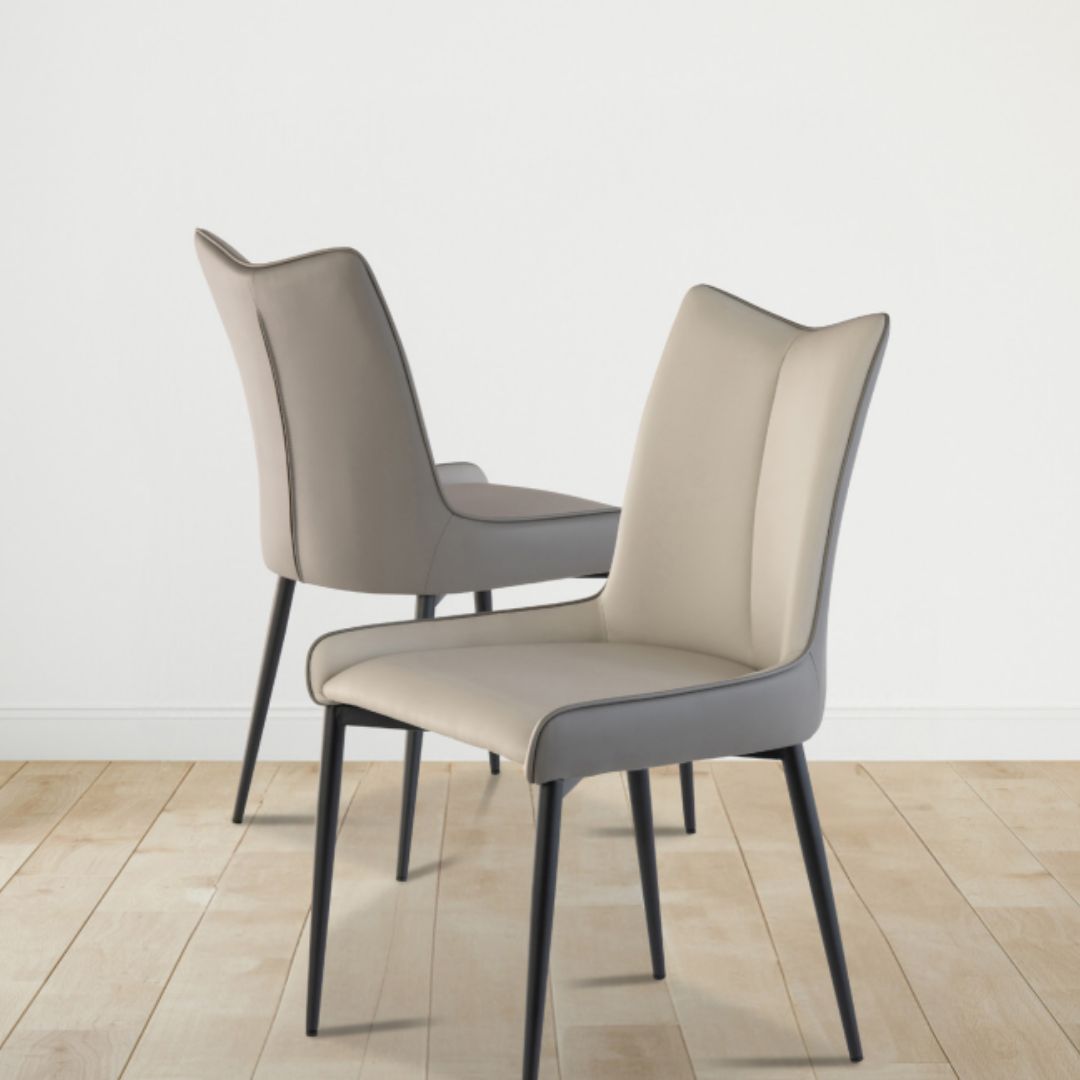 Brisbane 4 Seat Grey Dining Set with 1.4m Table