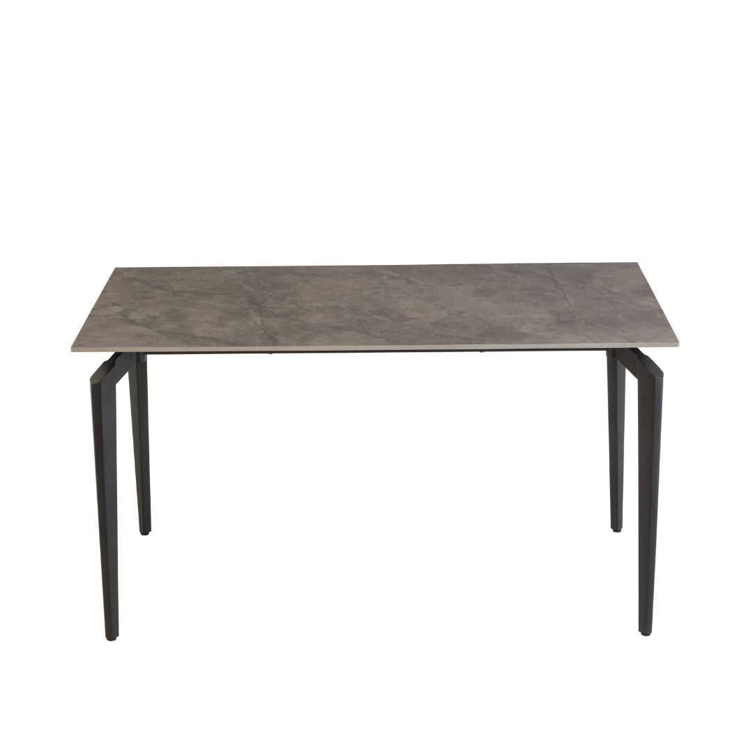 Brisbane 4 Seat Grey Dining Set with 1.4m Table