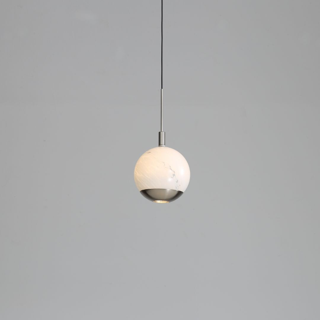 Astrid 1 Light Silver LED Pendant Ceiling Light