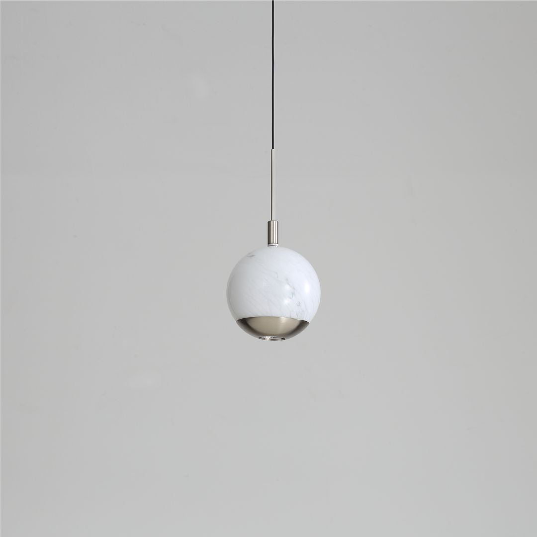 Astrid 1 Light Silver LED Pendant Ceiling Light