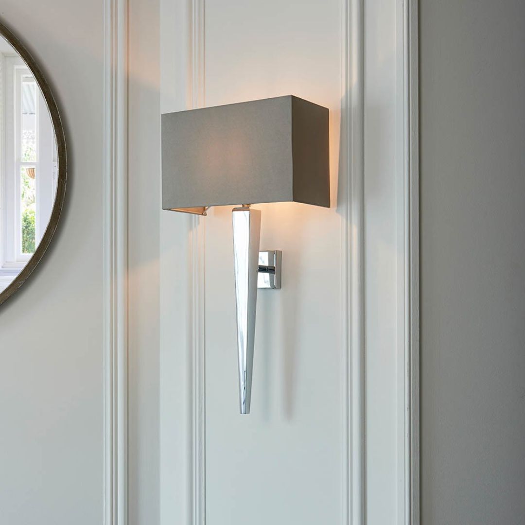 Moreto Wall Bracket Light Polished Chrome