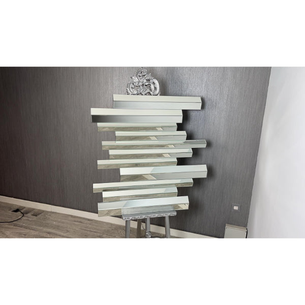 Piano 100x100cm Silver Mirror