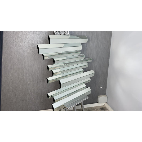 Piano 100x100cm Silver Mirror