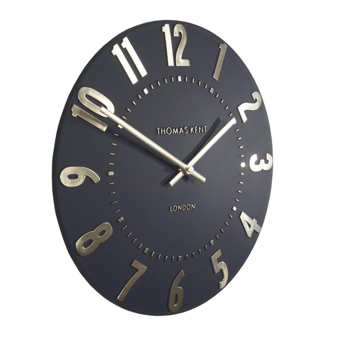 Thomas Kent Mulberry 12" Wall Clock Odyssey