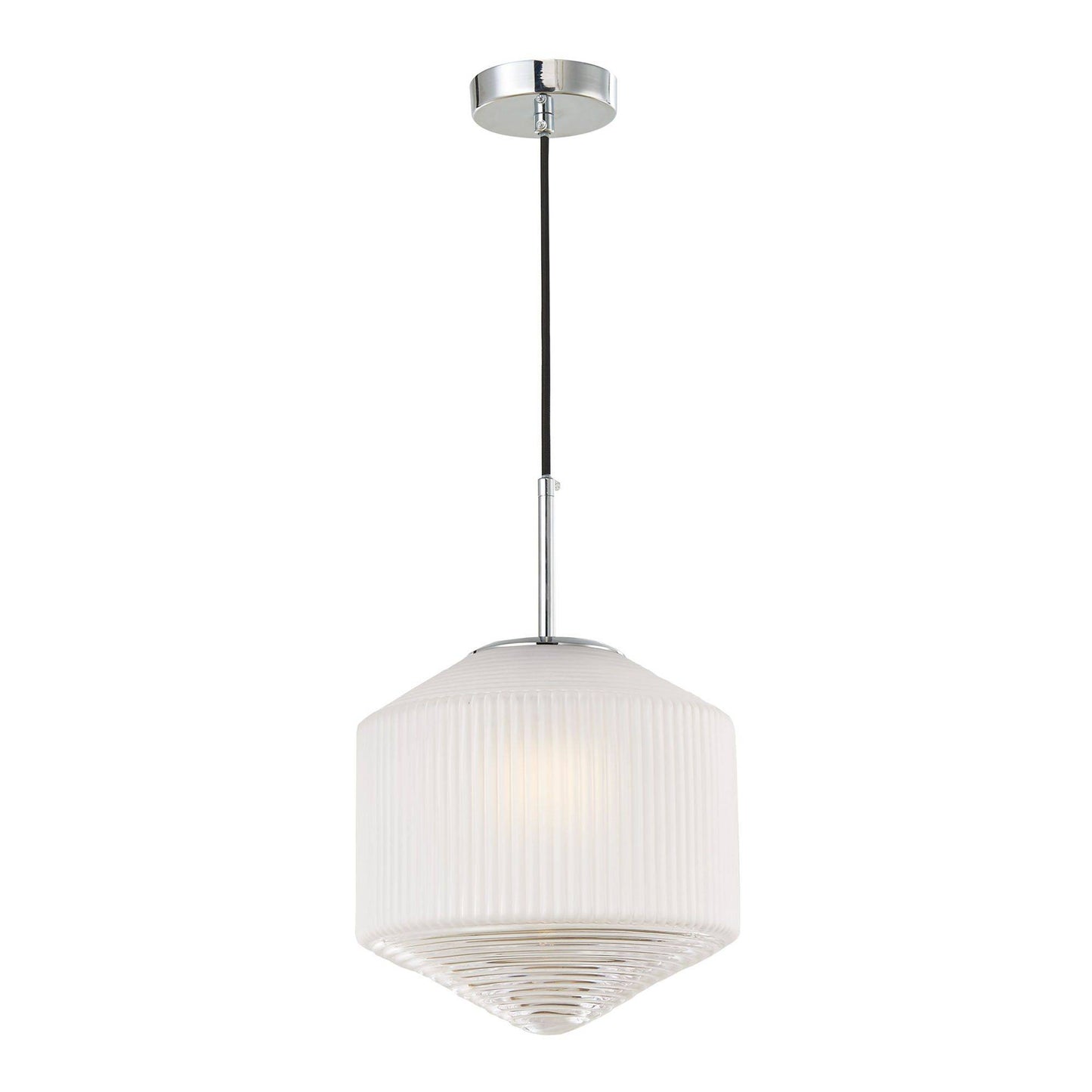 Nisha Polished Chrome Pendant Ceiling Light |