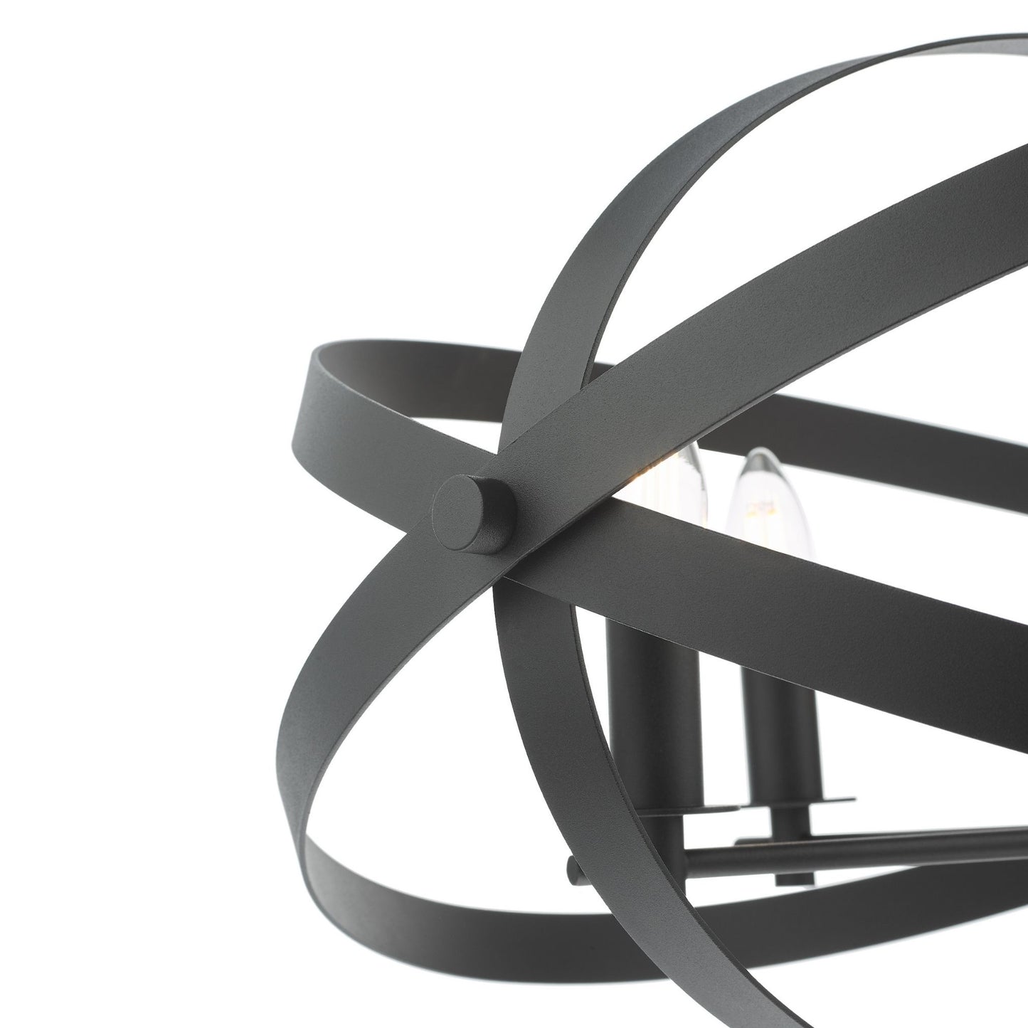 Nitya 5 Light Matte Black Pendant Ceiling Light