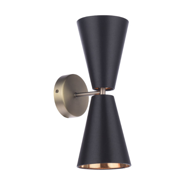 Oden Black Wall Light
