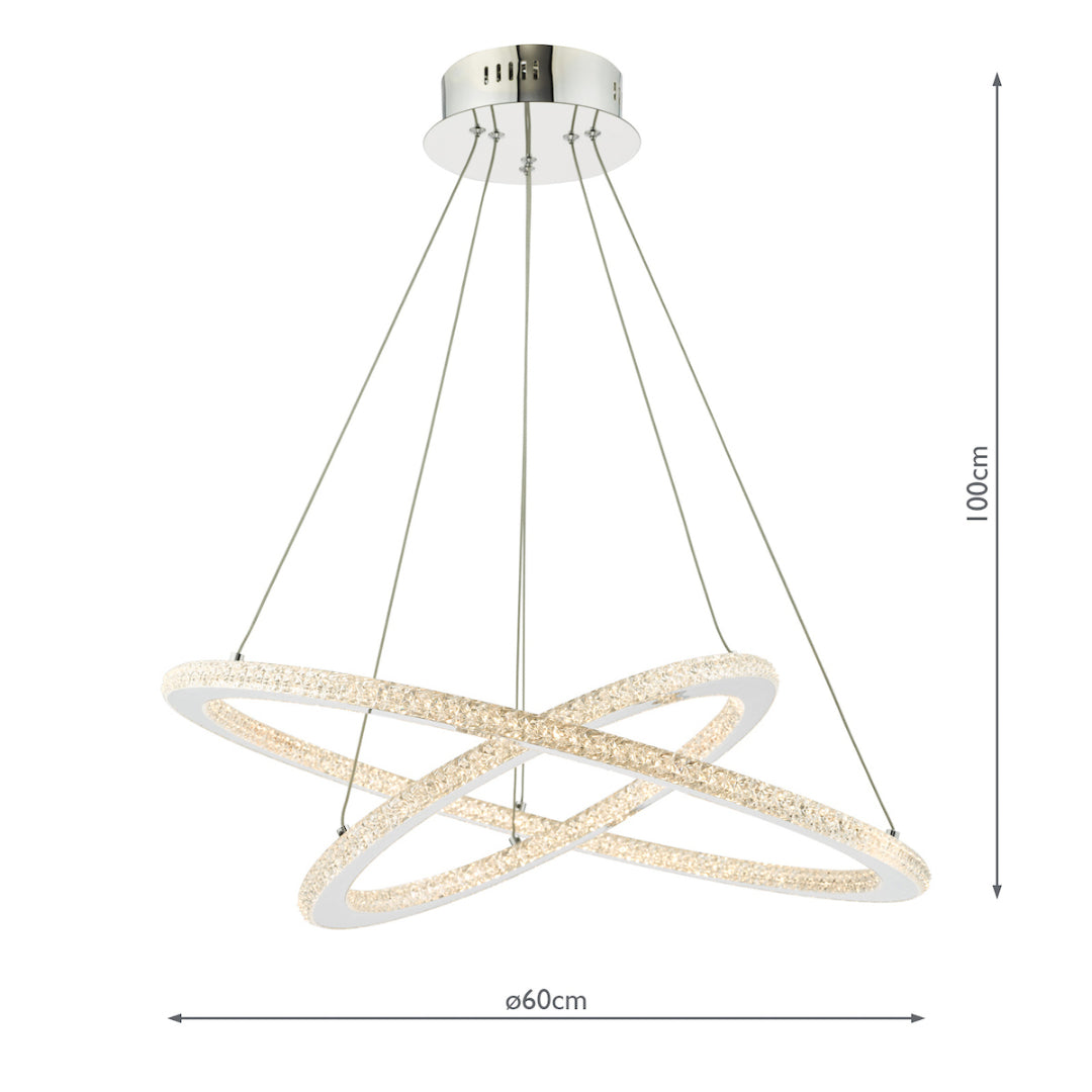 Orion 2 Ring Pendant LED Light