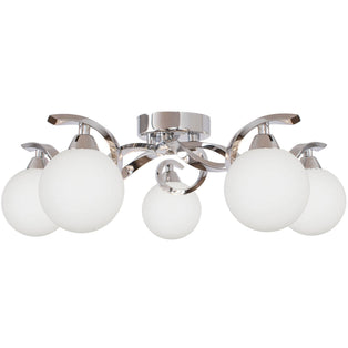 Bombo 5 Light Semi Flush Ceiling Light