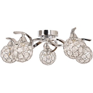 Zana 5 Light Semi Flush Ceiling Light