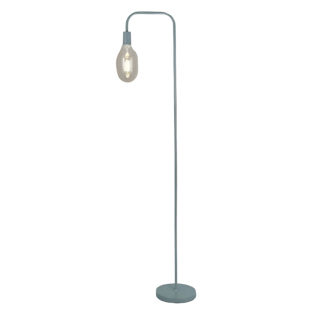 Knox Matte Grey Floor Lamp