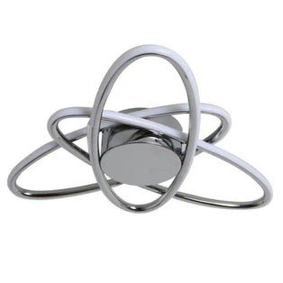 Jaxson LED Flush Polished Chrome Ceiling Light