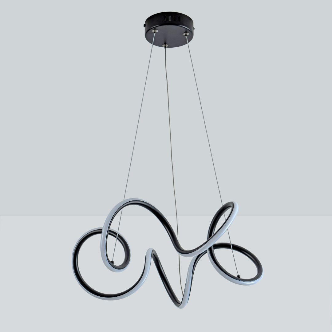 Aurielle Black LED Pendant Ceiling Light