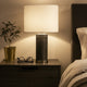 Marcelline Grey Table Lamp