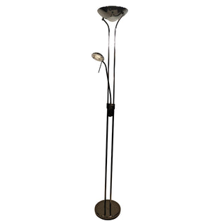 Tiree LED Mother and Child Black Nickel Floor Lamp