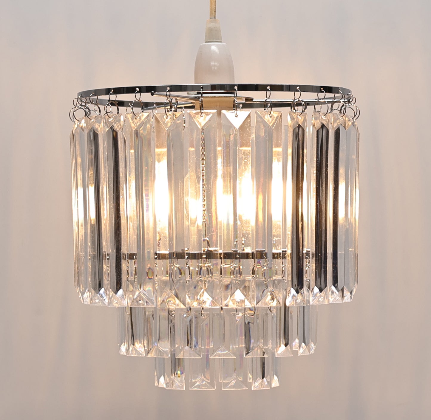 Bria Clear Glass Easy-Fit Pendant