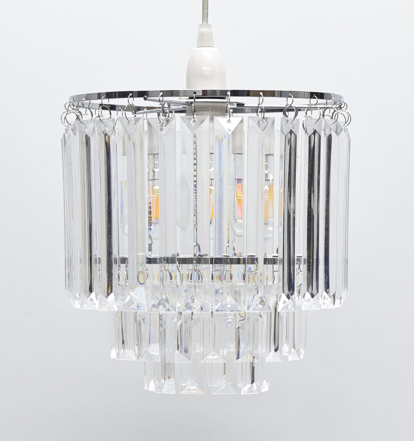 Bria Clear Glass Easy-Fit Pendant