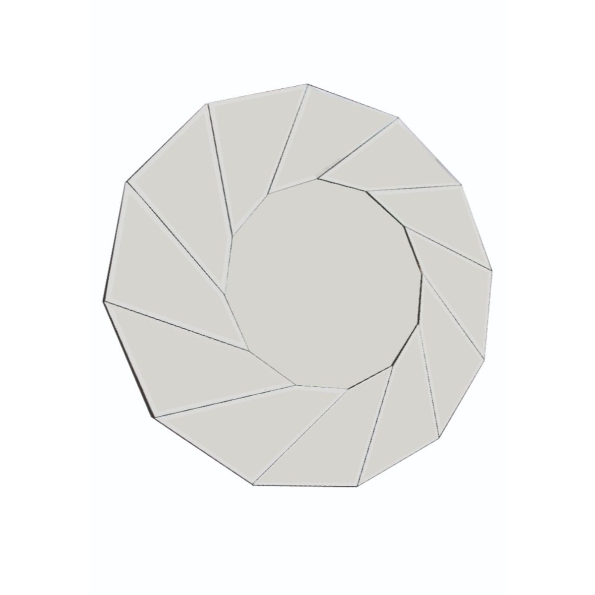 Burford 76x76cm Round Mirror
