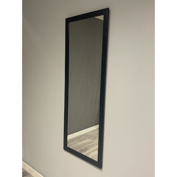 Stanford 122x40cm Black Mirror