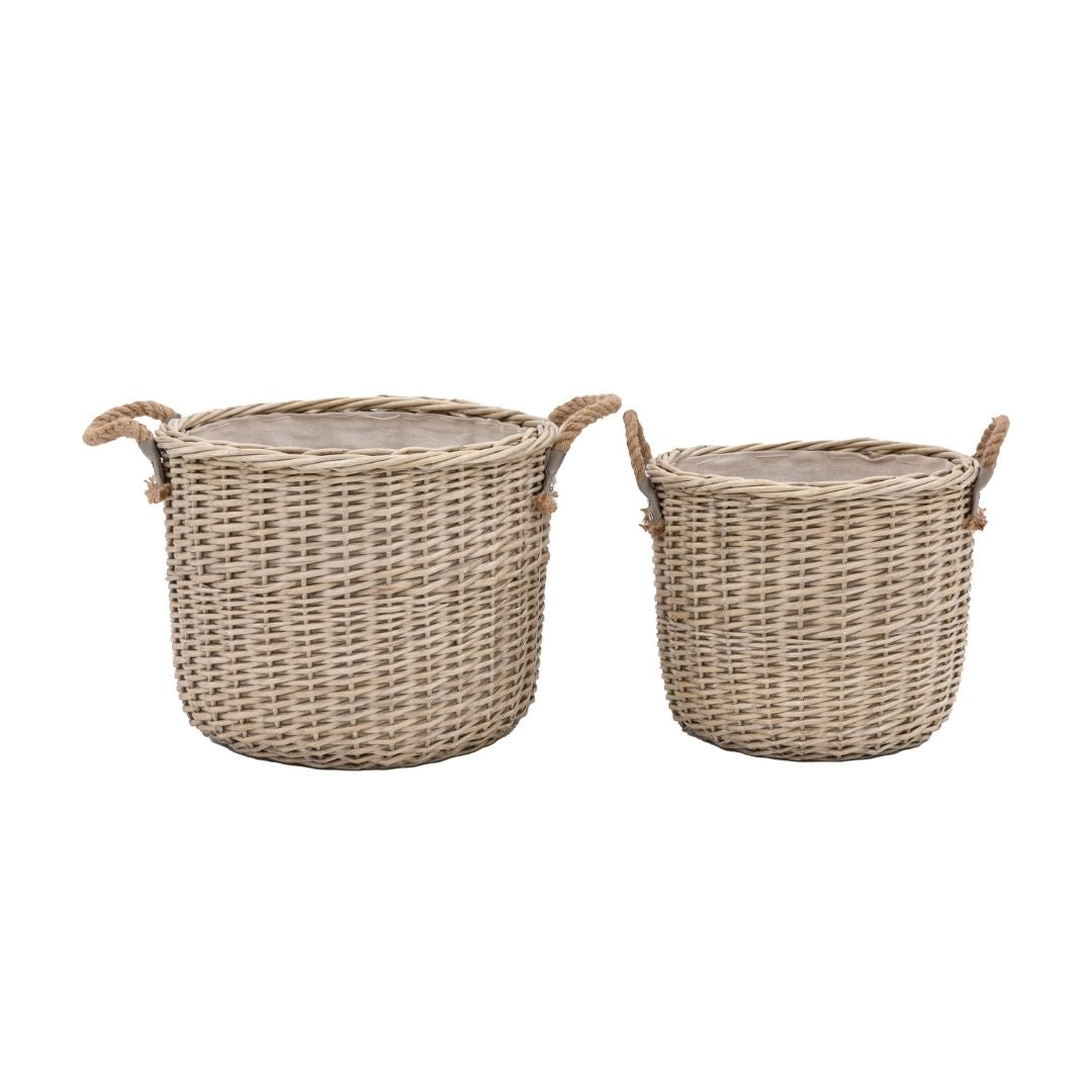 Paraíso Round Baskets Set of 2