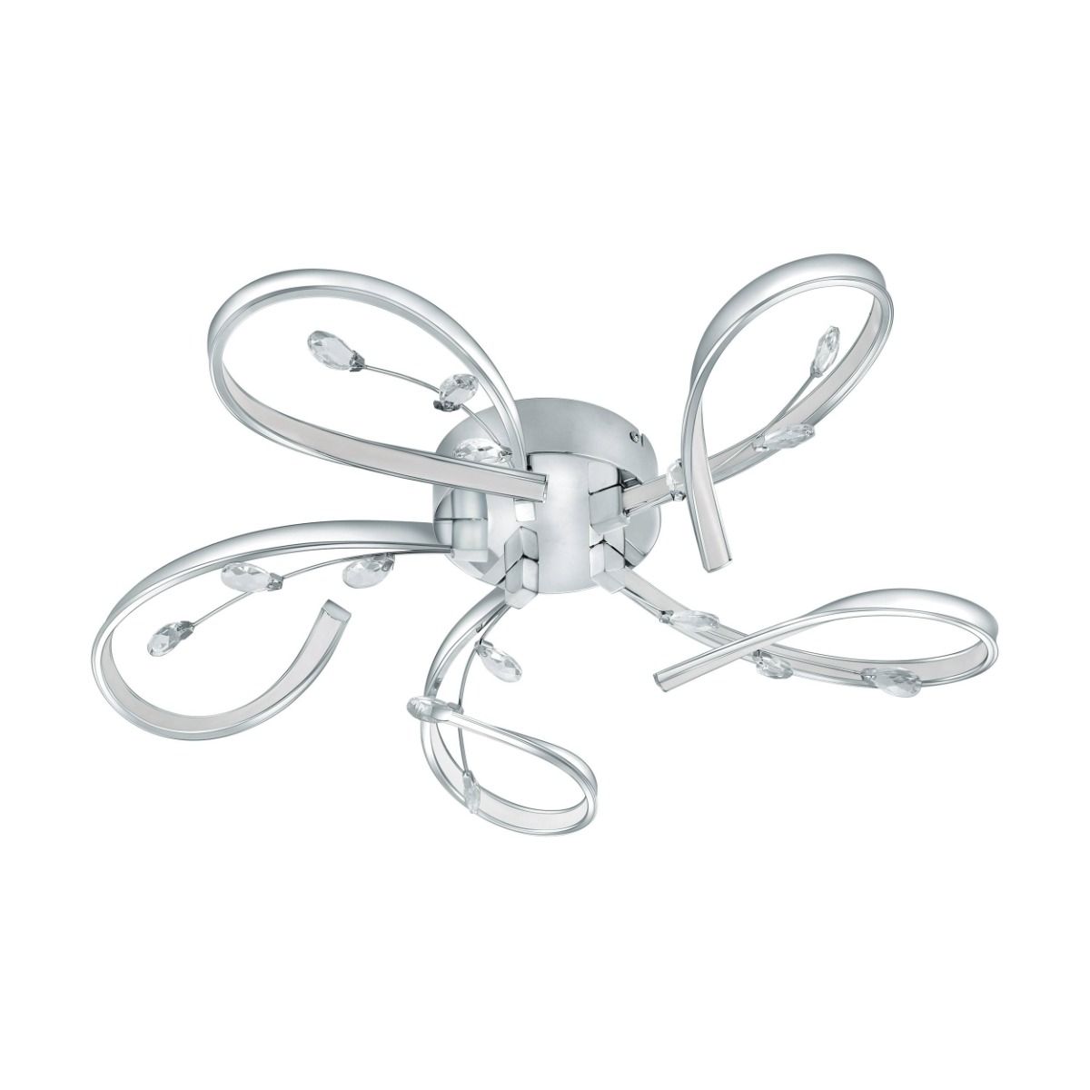 Romilly LED 5 light Semi Flush Ceiling Light