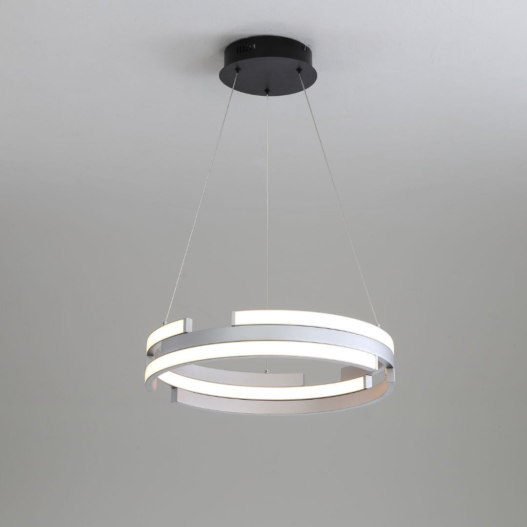 Helmi Silver LED Pendant Ceiling Light Pagazzi