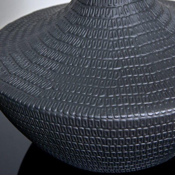 Vilma Ceramic Black Table Lamp