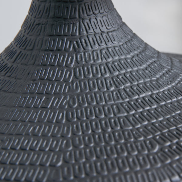 Vilma Ceramic Black Table Lamp