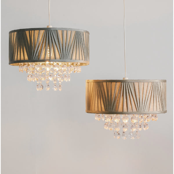 Talula Champagne & Crystal Shade