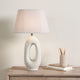 Aoife Cream Ceramic Table Lamp