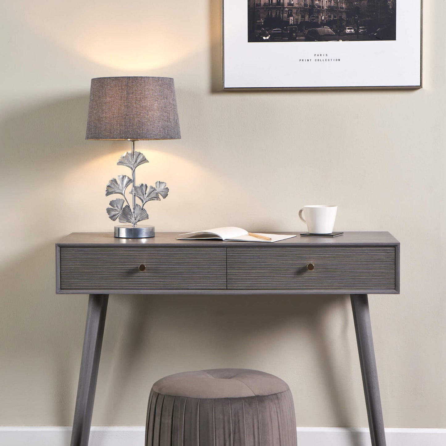 Hennie Silver Table Lamp