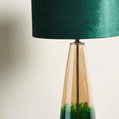 Elena Green Glass Table Lamp
