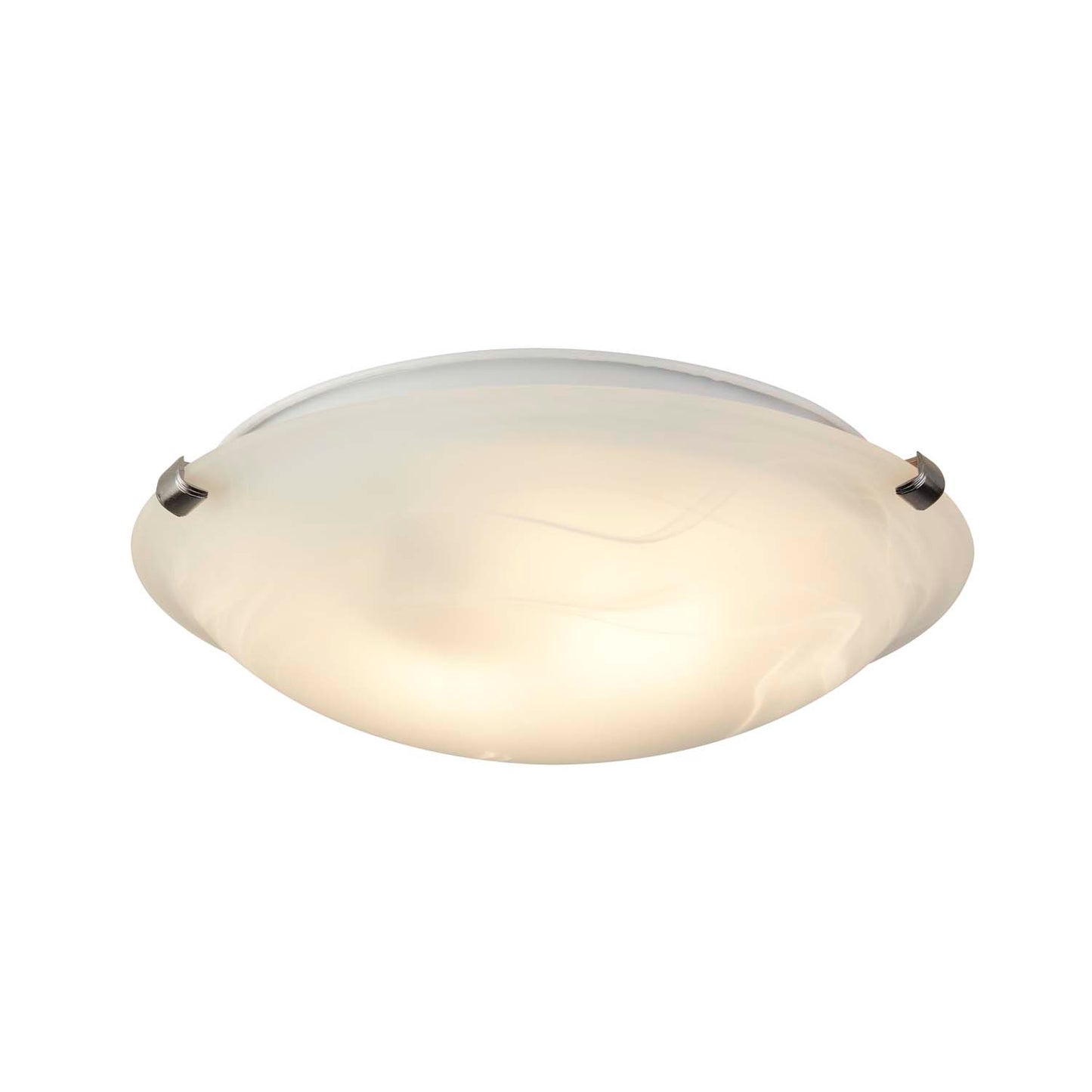 Kent 2 Light Flush Polished Chrome Ceiling Light