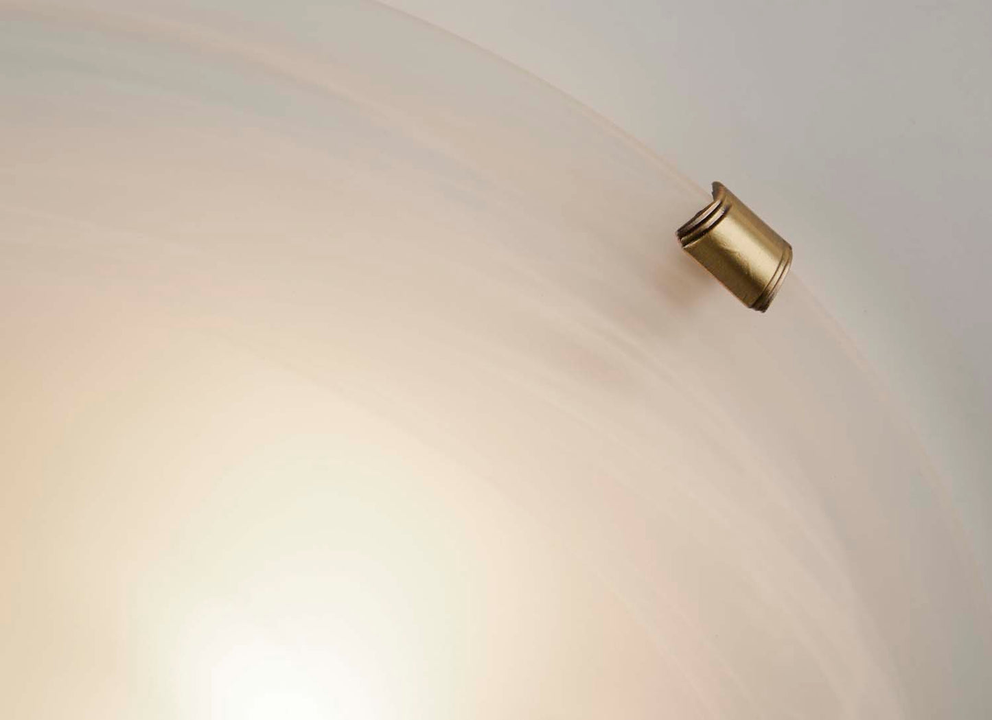 Kent Flush Antique Brass Ceiling Light