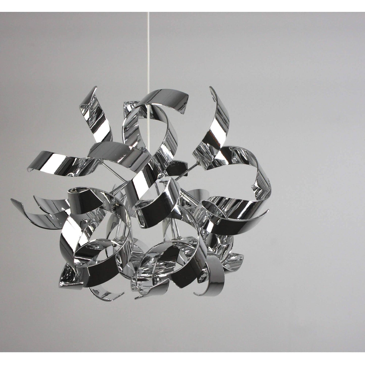 Lyndsay Large Pendant Light Shade Chrome