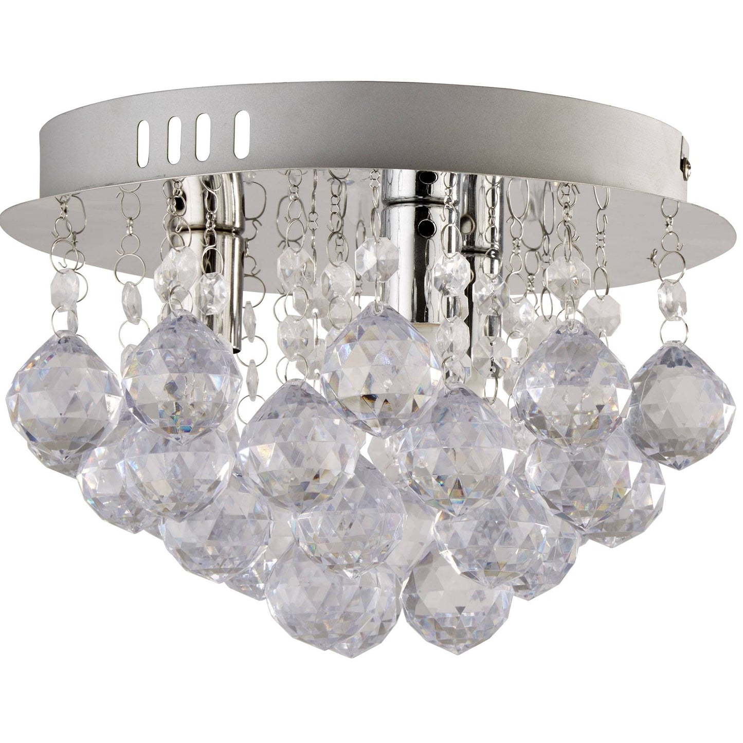 Diana 3 Light Semi Flush Ceiling Light
