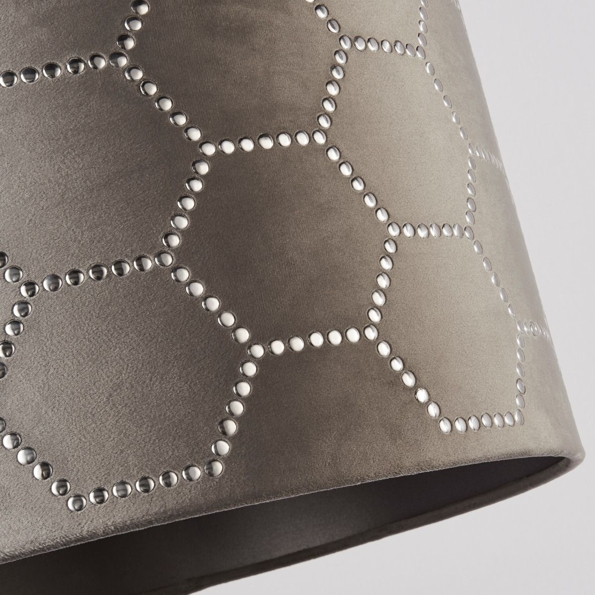 Queen Bee Velvet Stud Grey Shade