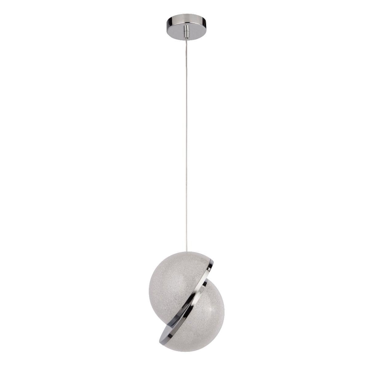 Whitney 1 Light Polished Chrome Ceiling Pendant