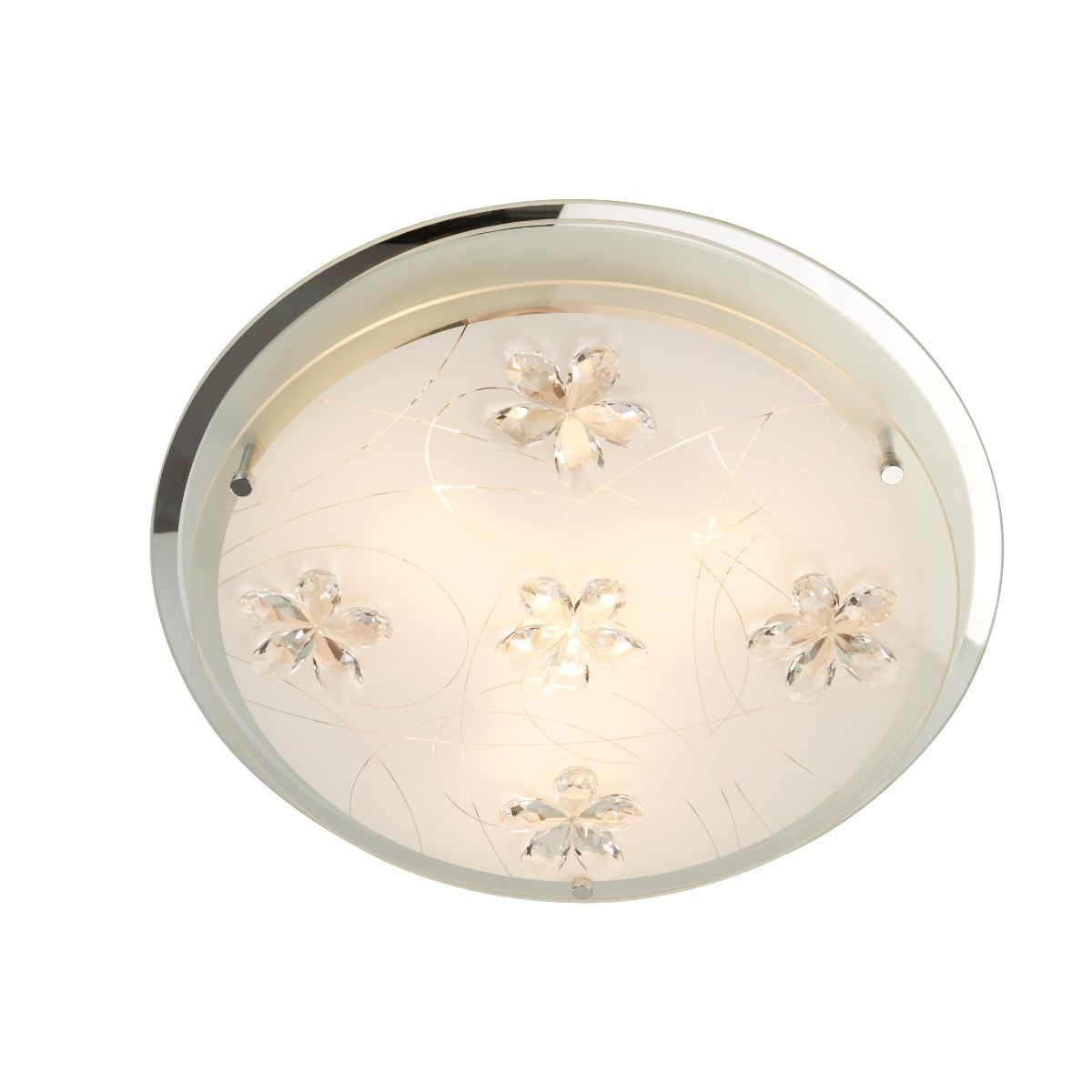 Drew 3 Light Flushed Ceiling Light